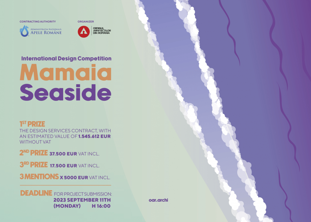 ARHITEKTONSKI NATJEČAJ – 2023 MAMAIA SEASIDE,&nbsp;CONSTANȚA