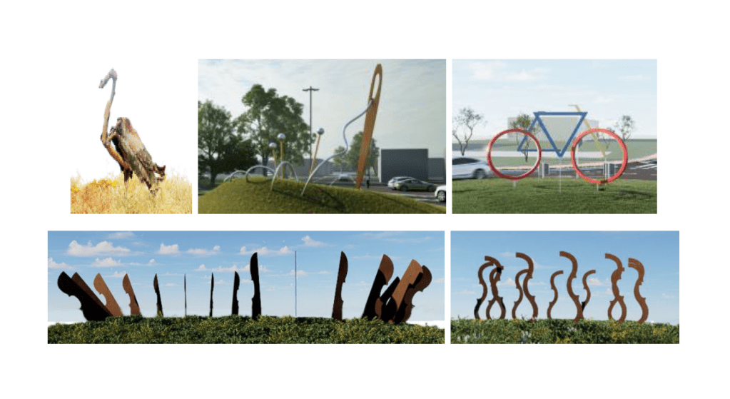 Rezultati likovnog i urbanističko-arhitektonsko-krajobraznog natječaja za izradu idejnog rješenja JAVNE PLASTIKE NA PET ROTORA U&nbsp;VARAŽDINU